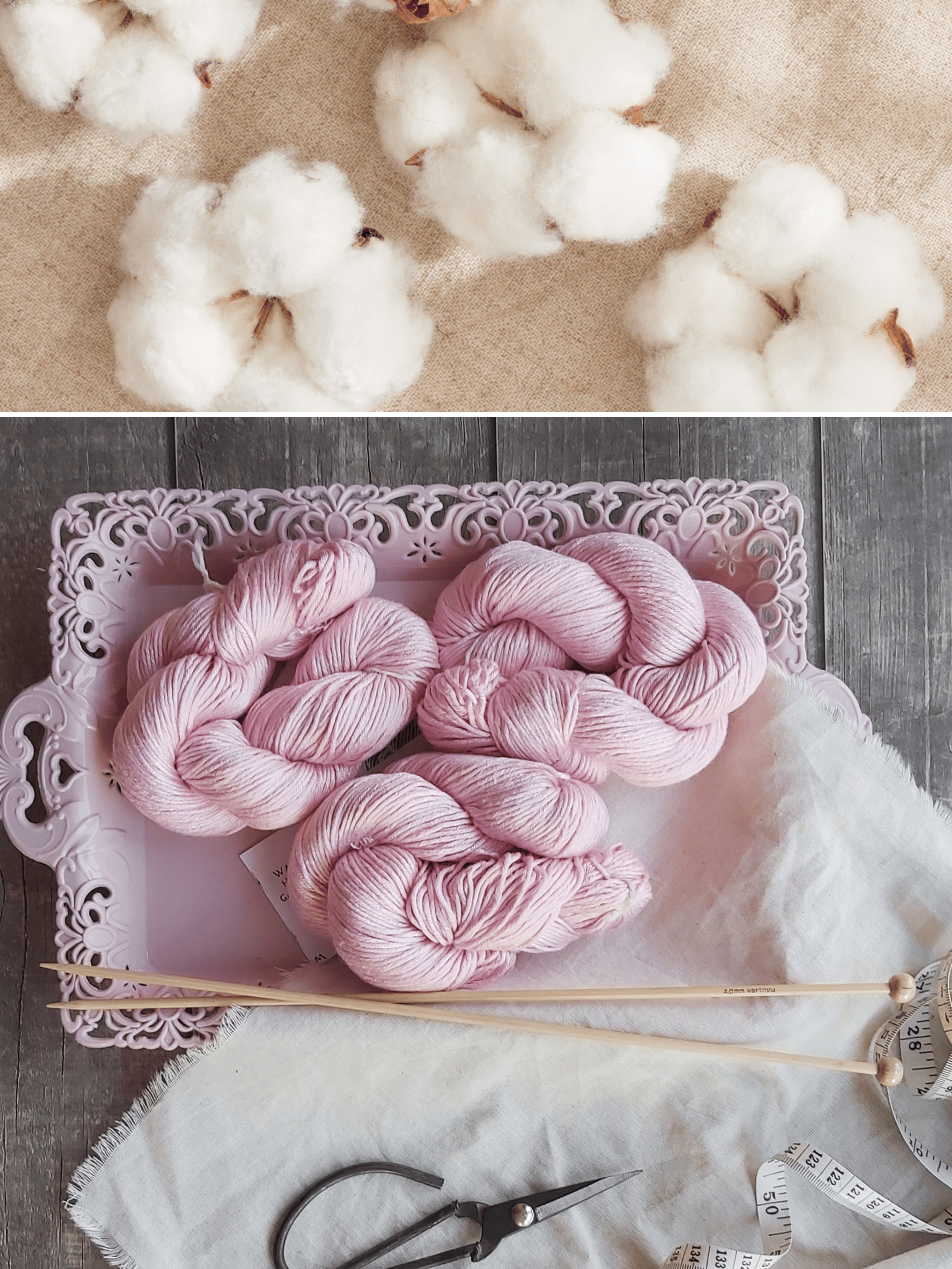 Baumwolle & Vegane Garne