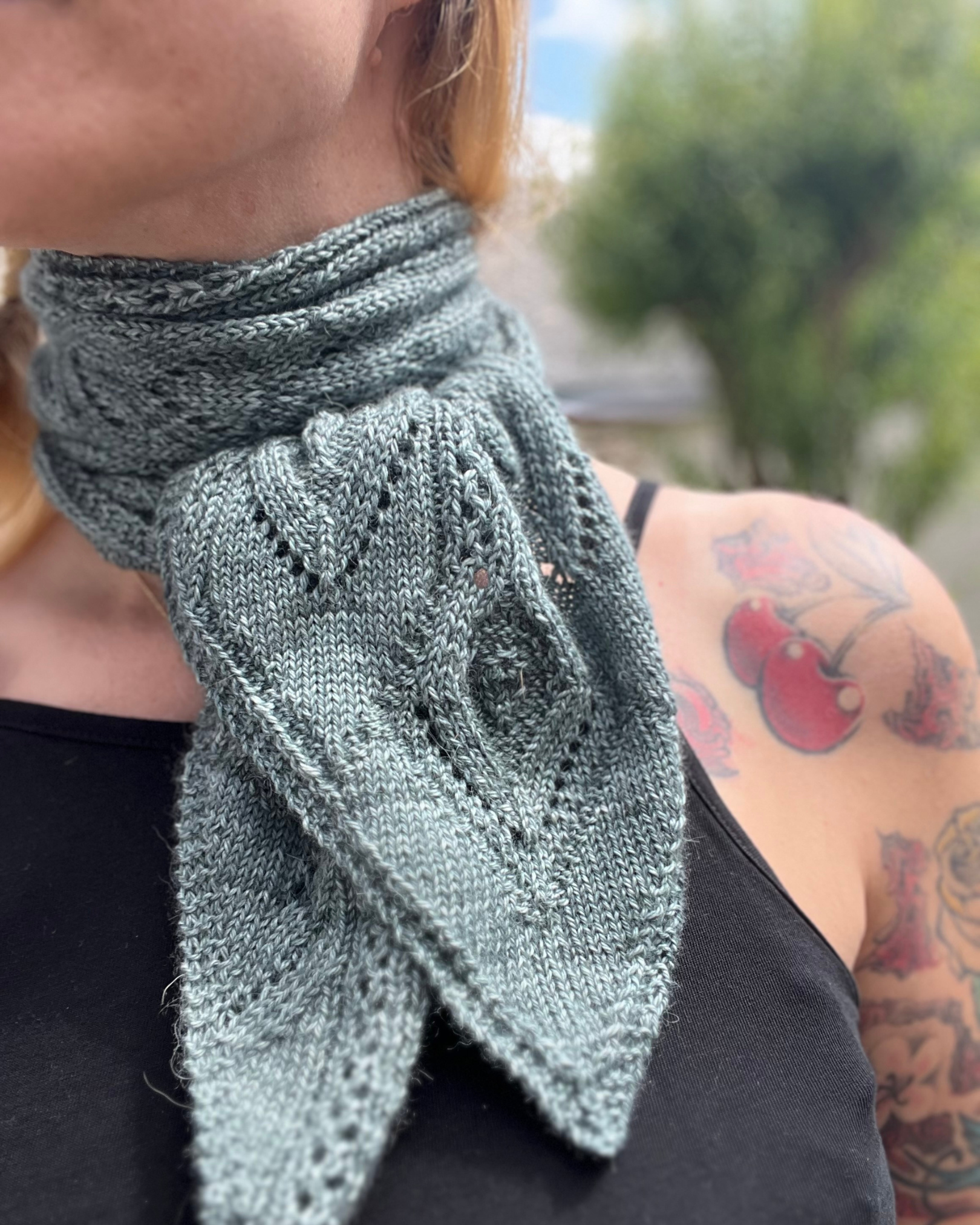 Feathers of the Phoenix Scarf