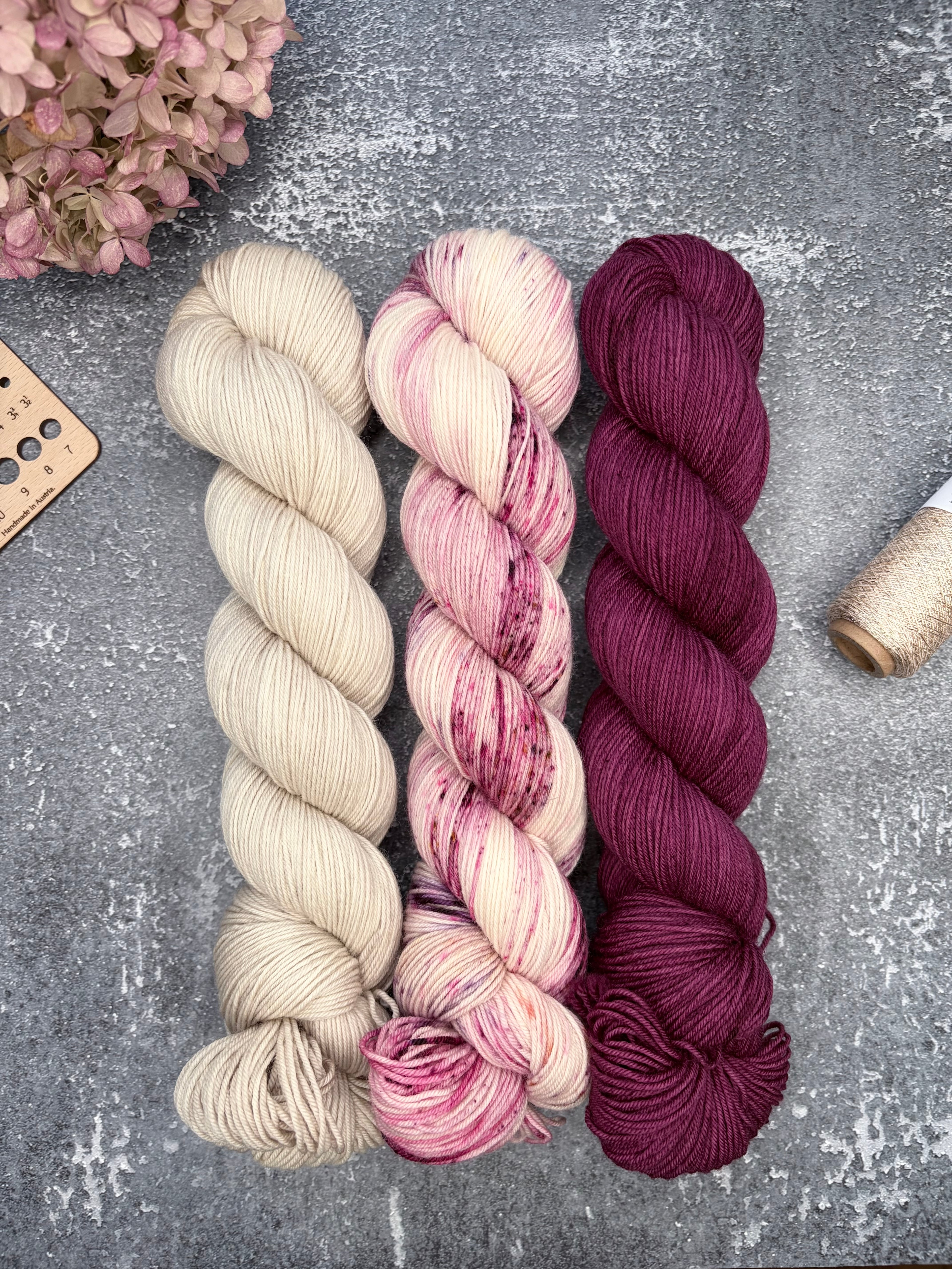 PUR Wool – Merino Trio Mulberry Mood