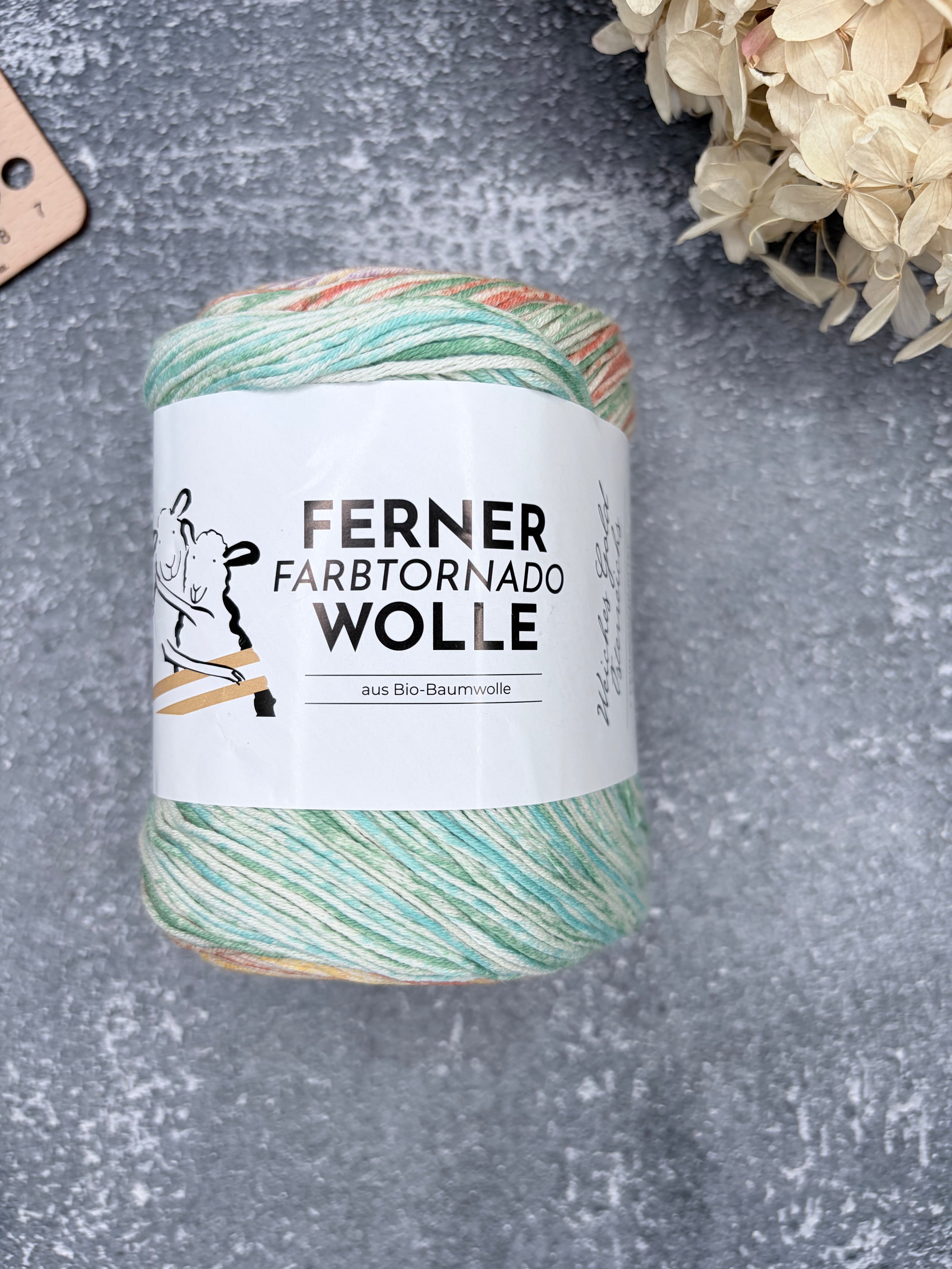 Farbtornado Ferner Wolle