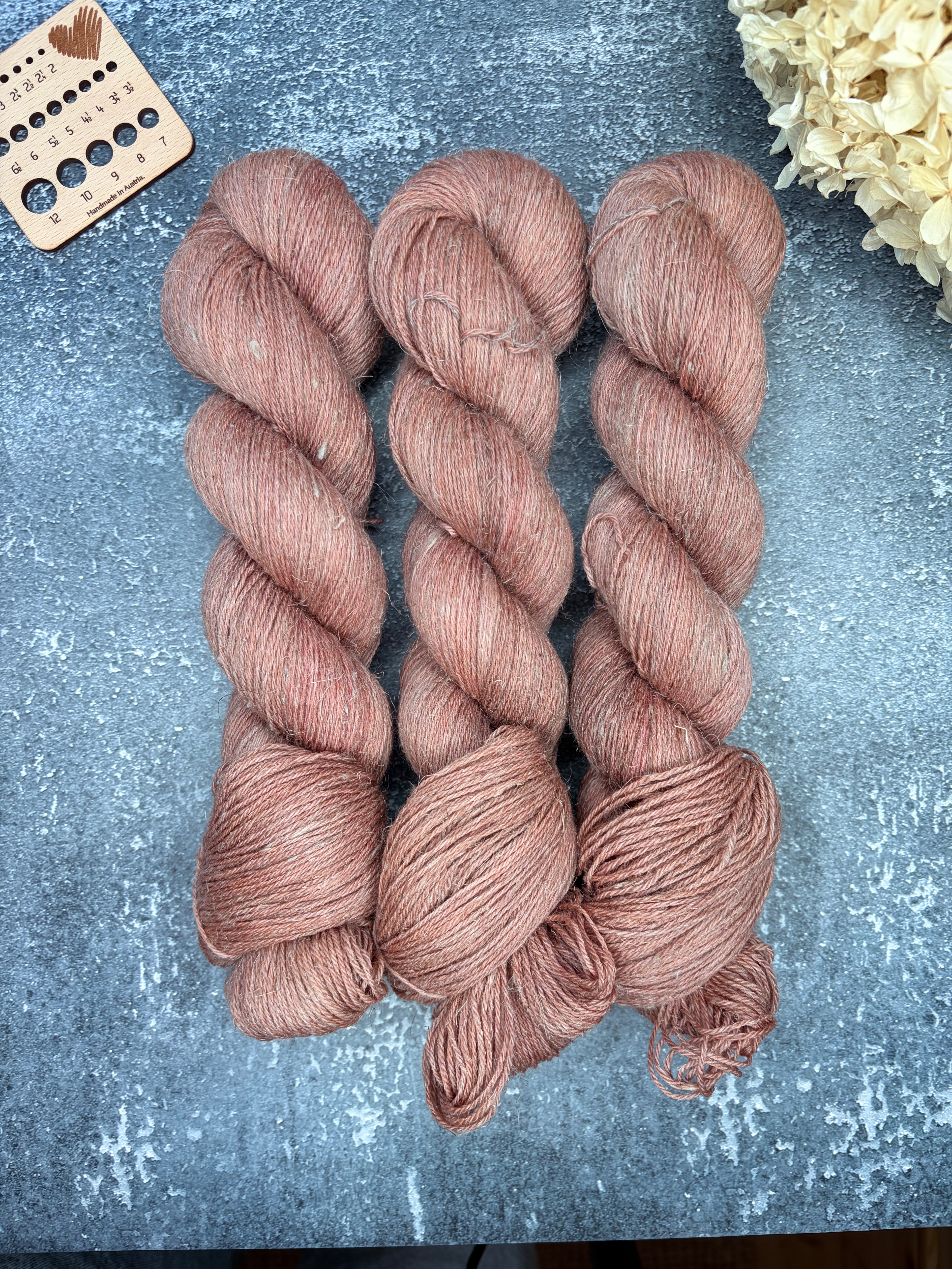 Merino/Leinen „Rosewood“