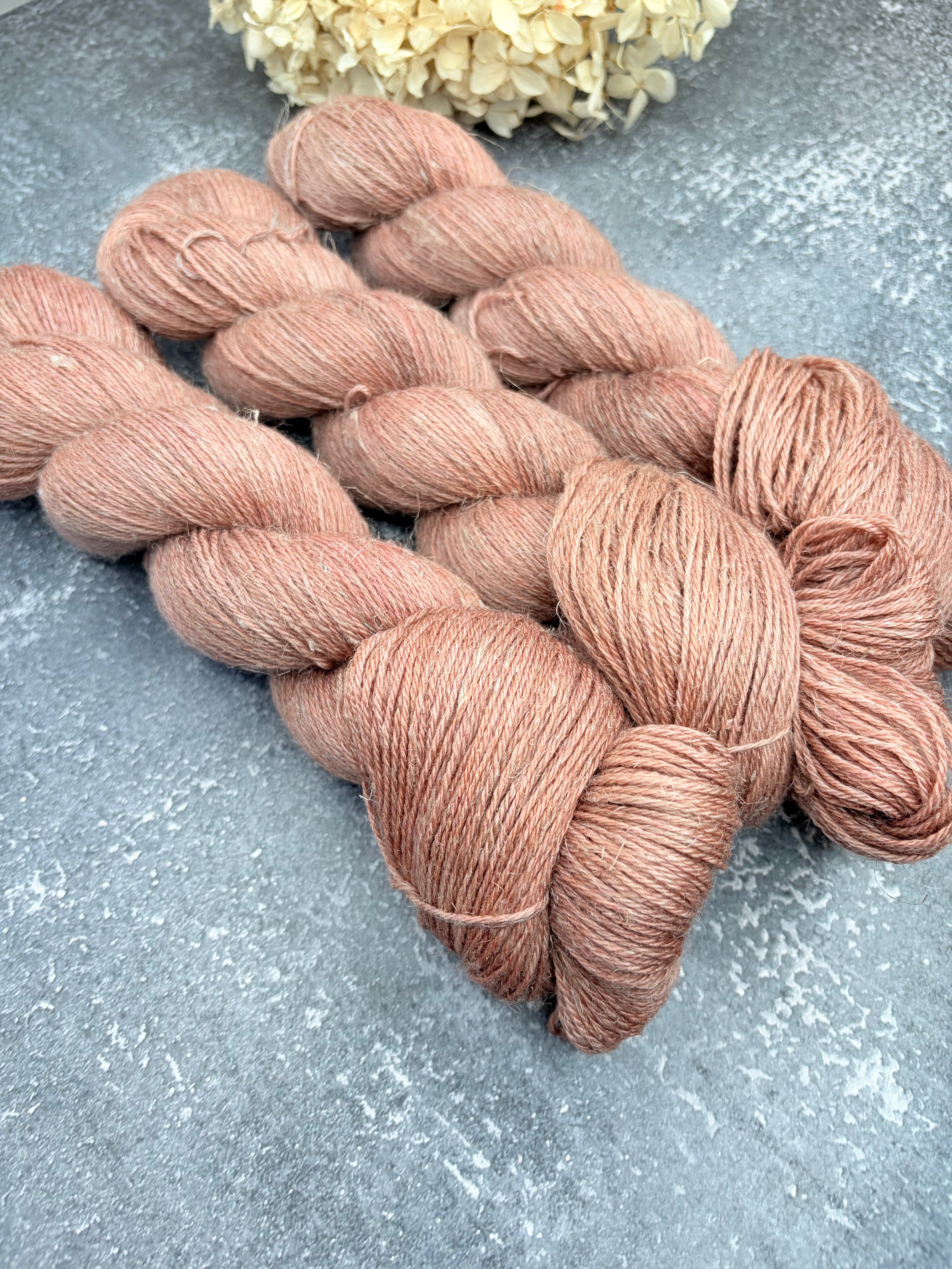 Merino/Leinen „Rosewood“