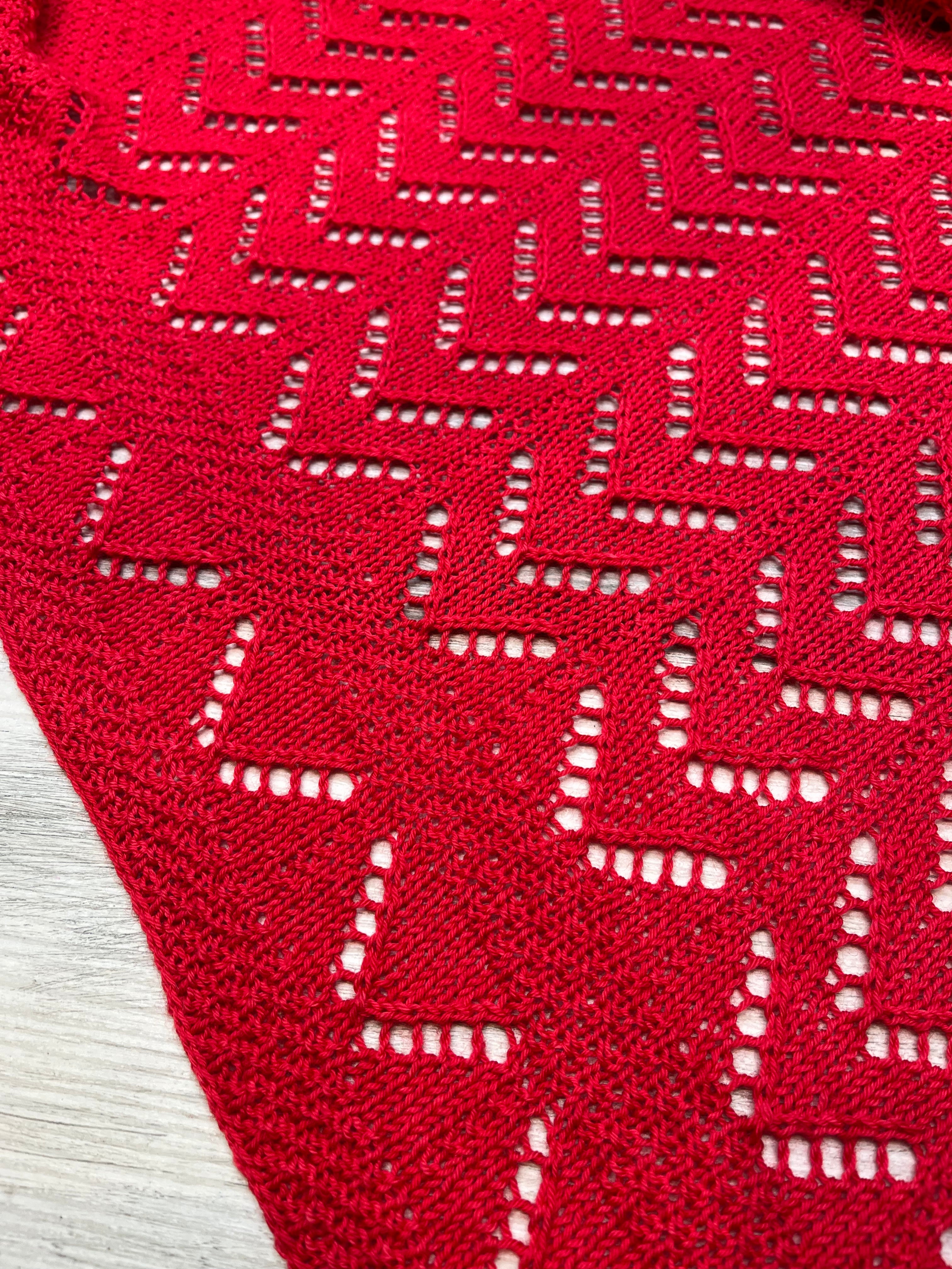 Strickanleitung Fafnir Shawl