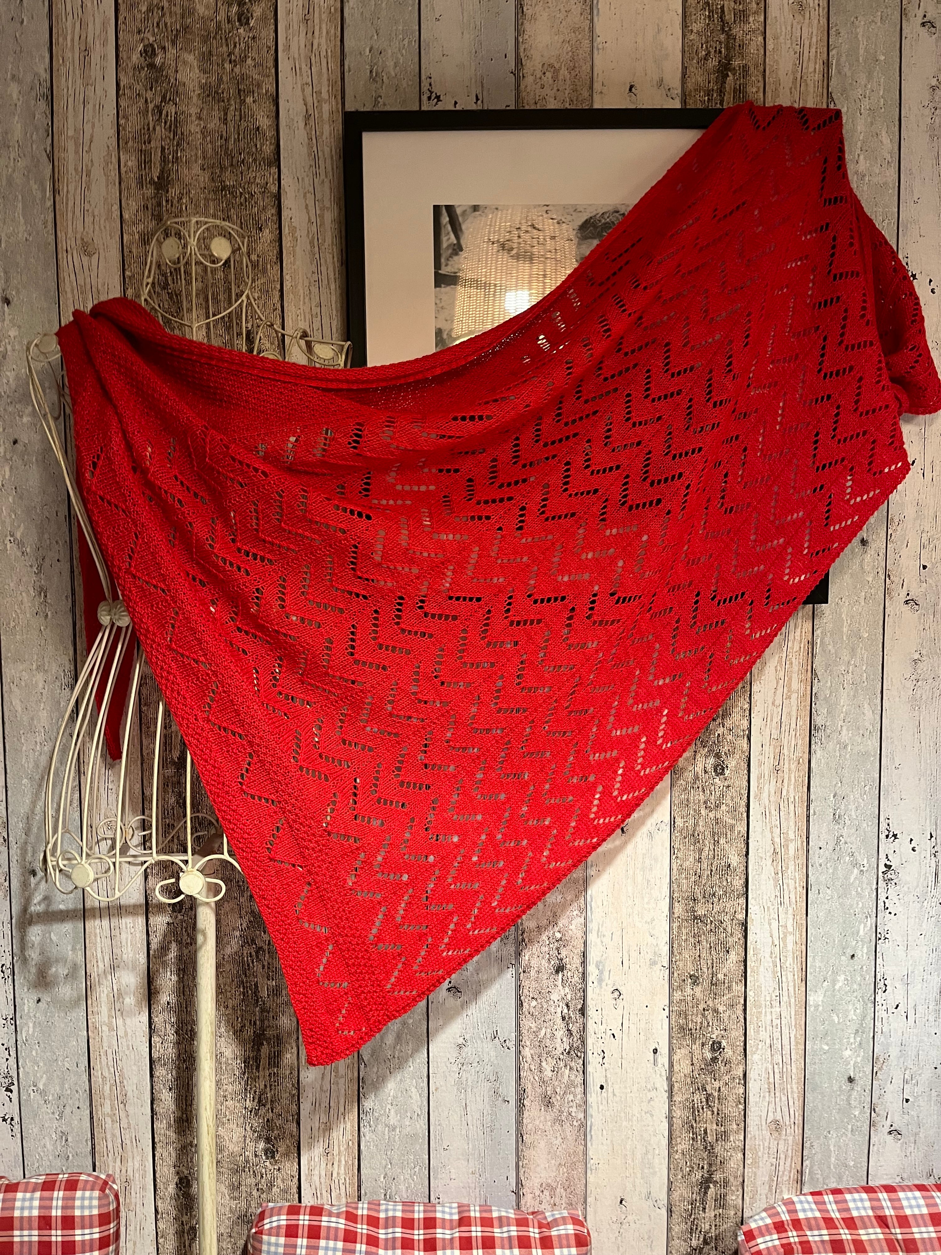 Strickanleitung Fafnir Shawl