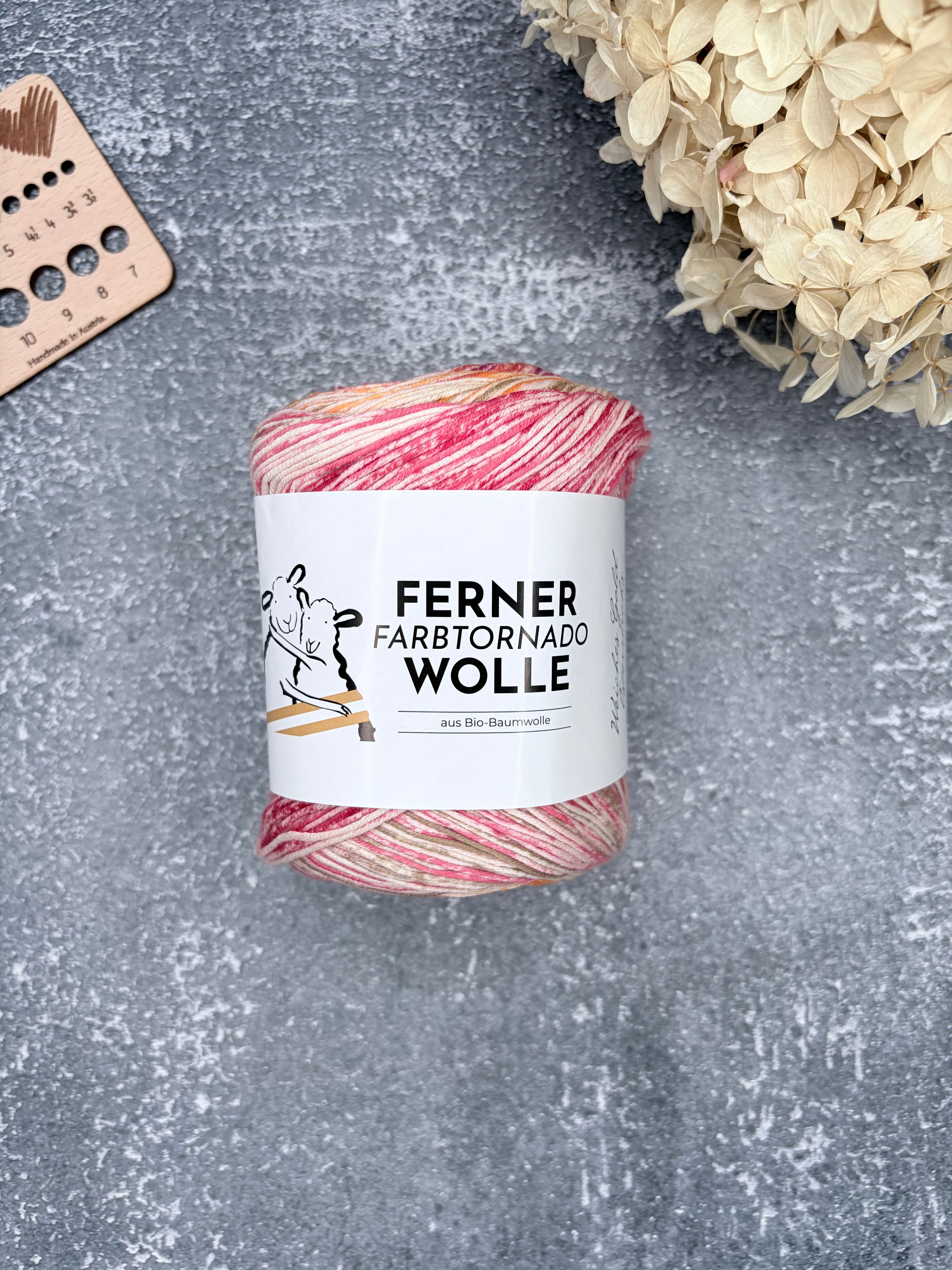 Farbtornado Ferner Wolle