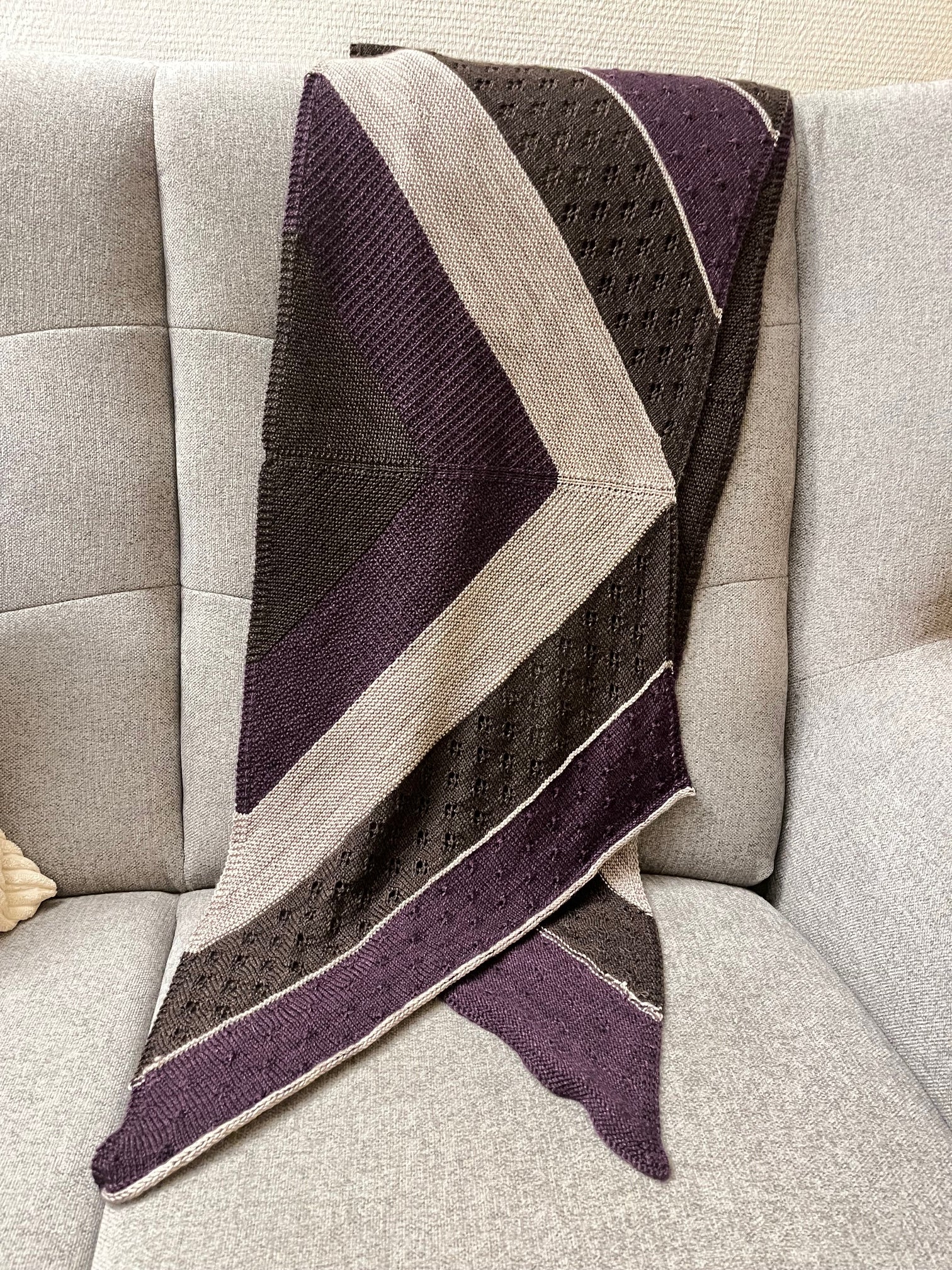 Stitch by Stitch Scarf -A Quiet Journey to Yourself