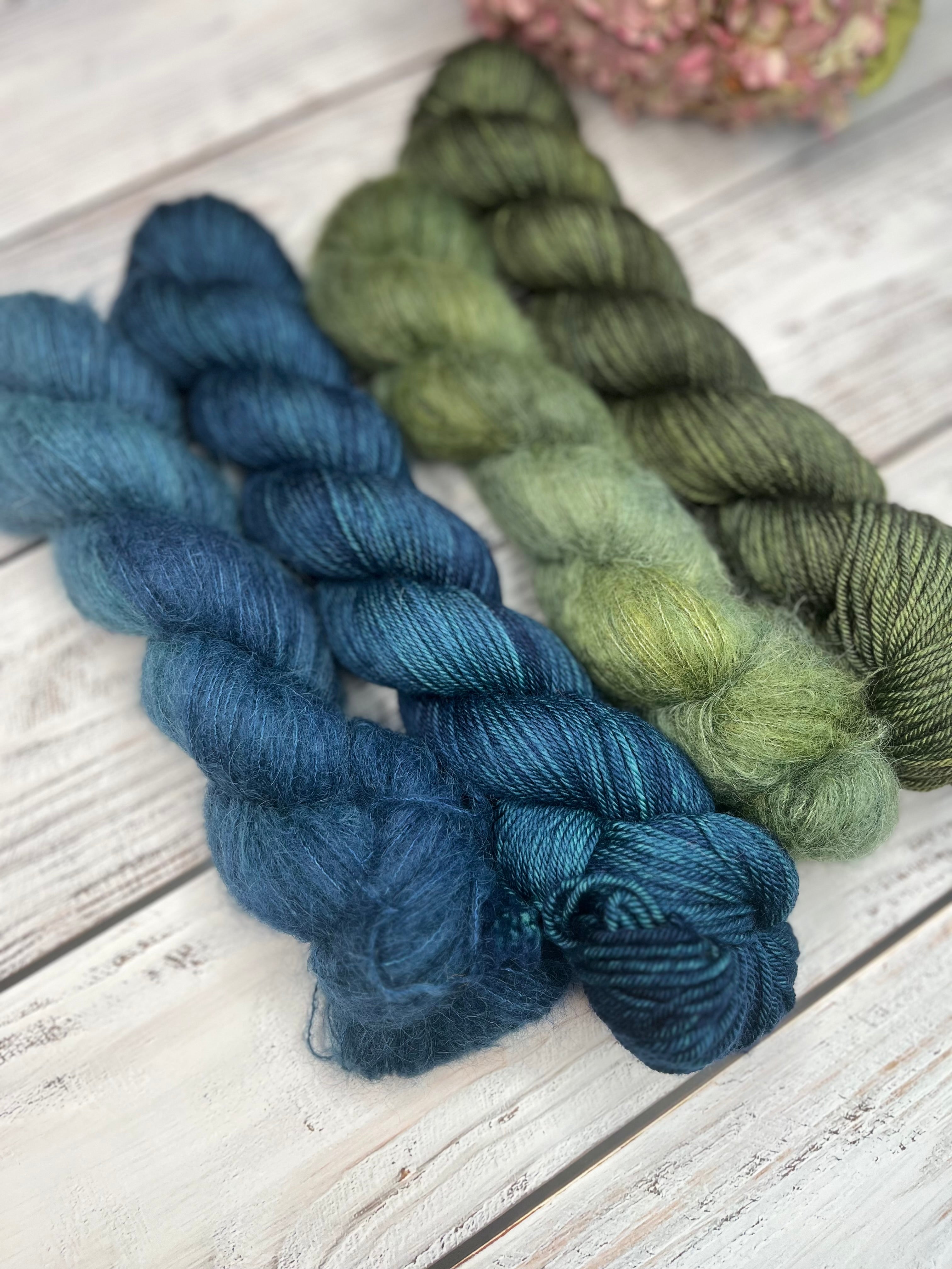 Very Basic Wrap – Wollset  Mare Profondo/Green