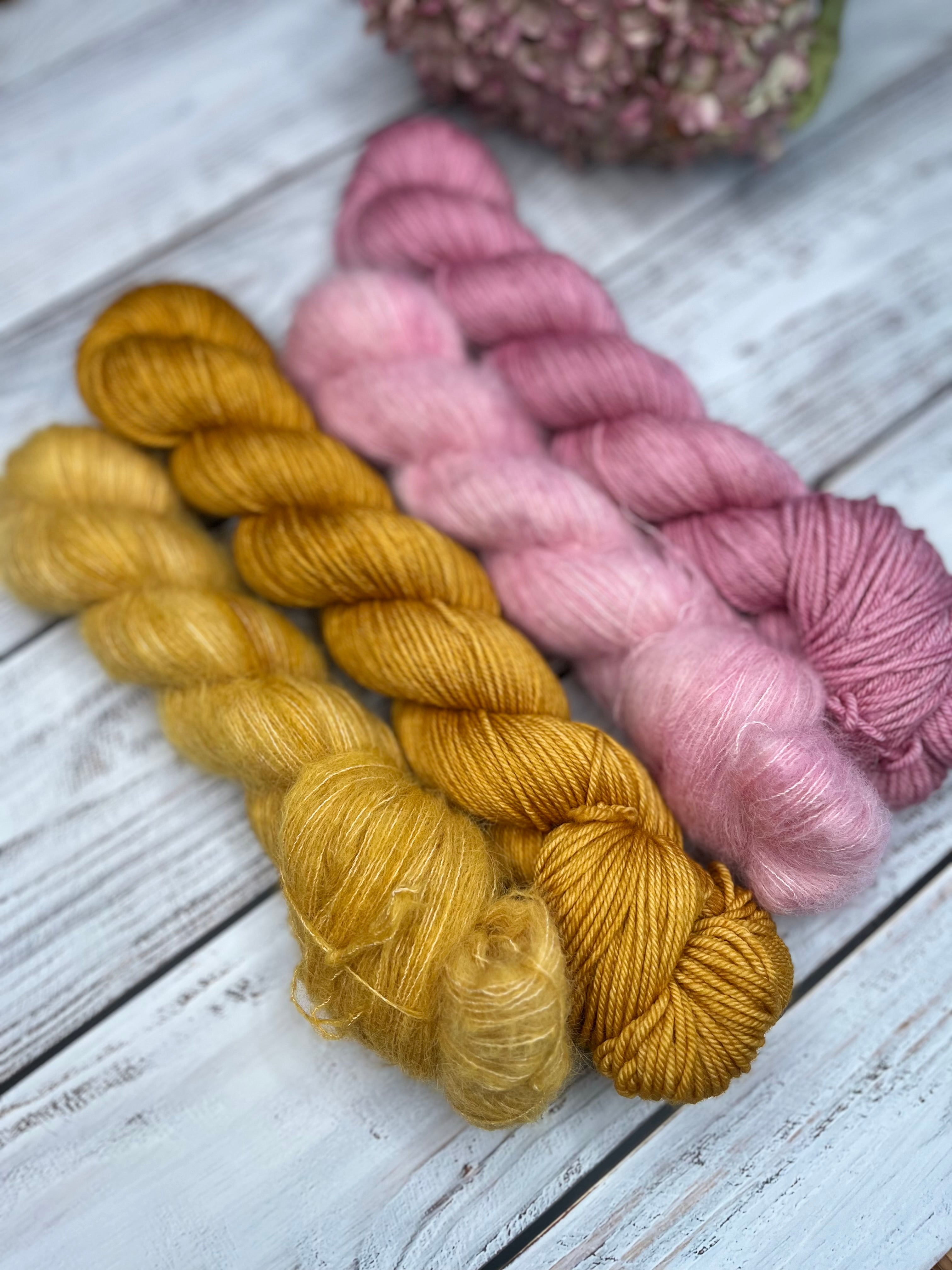 Very Basic Wrap – Wollset Honey Rose