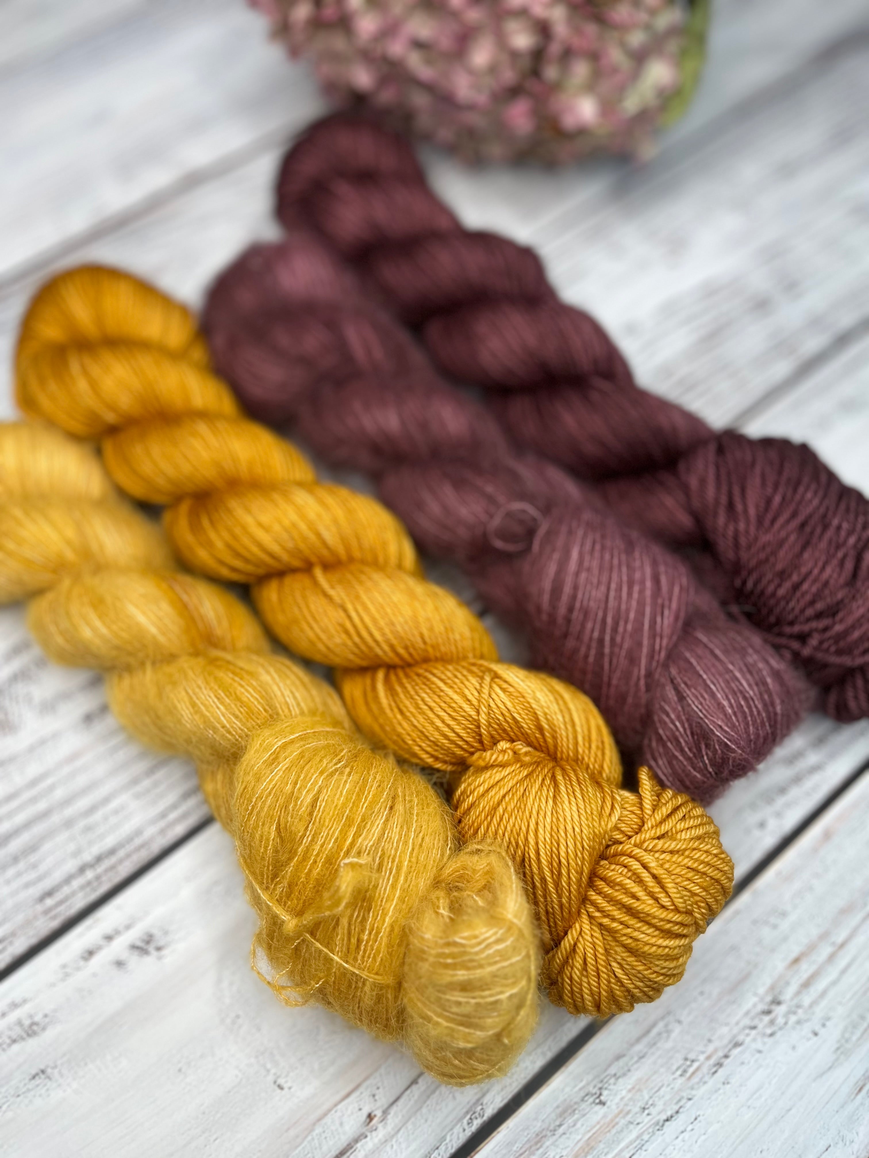 Very Basic Wrap – Wollset Honey Chestnut