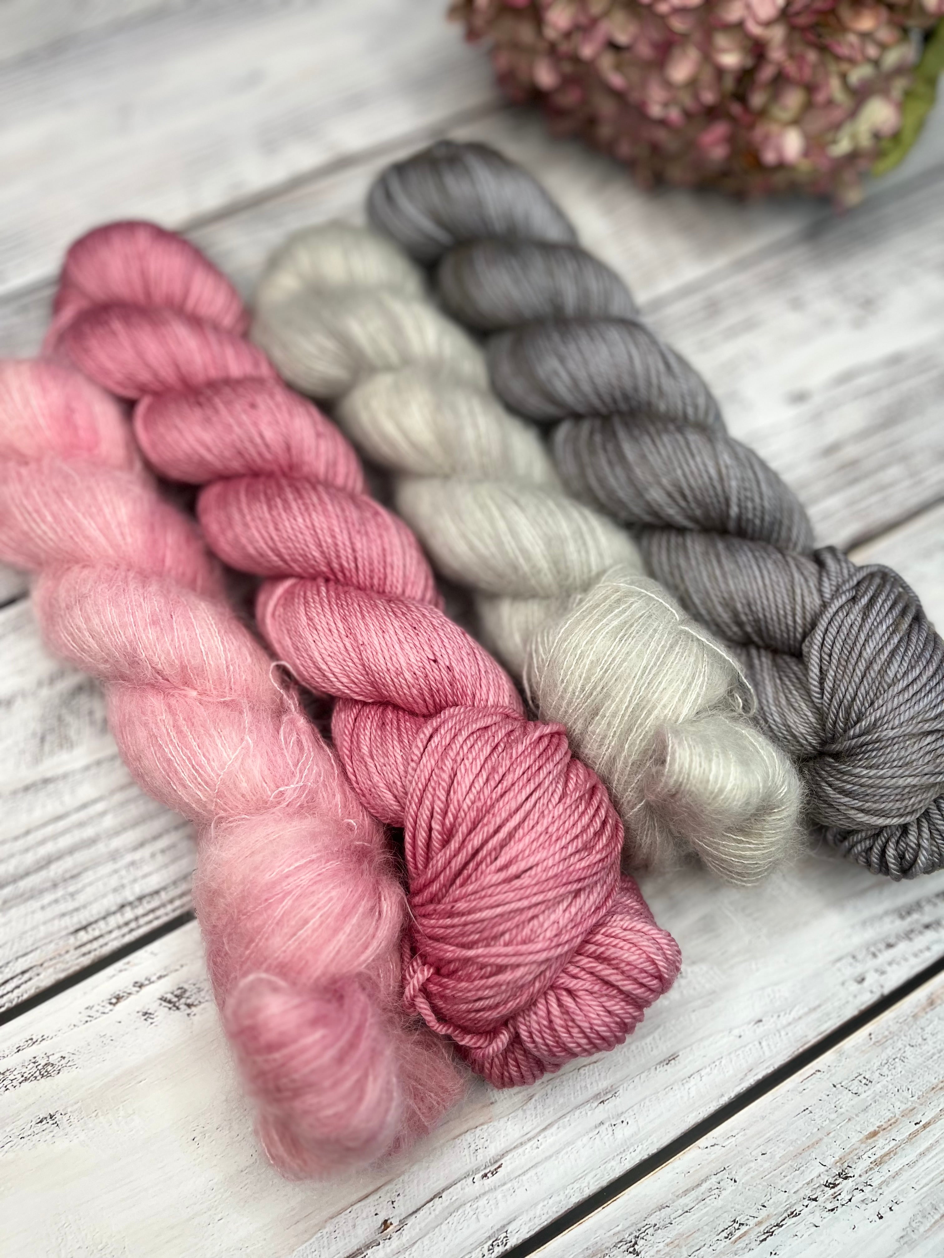 Very Basic Wrap – Wollset Grey Rose