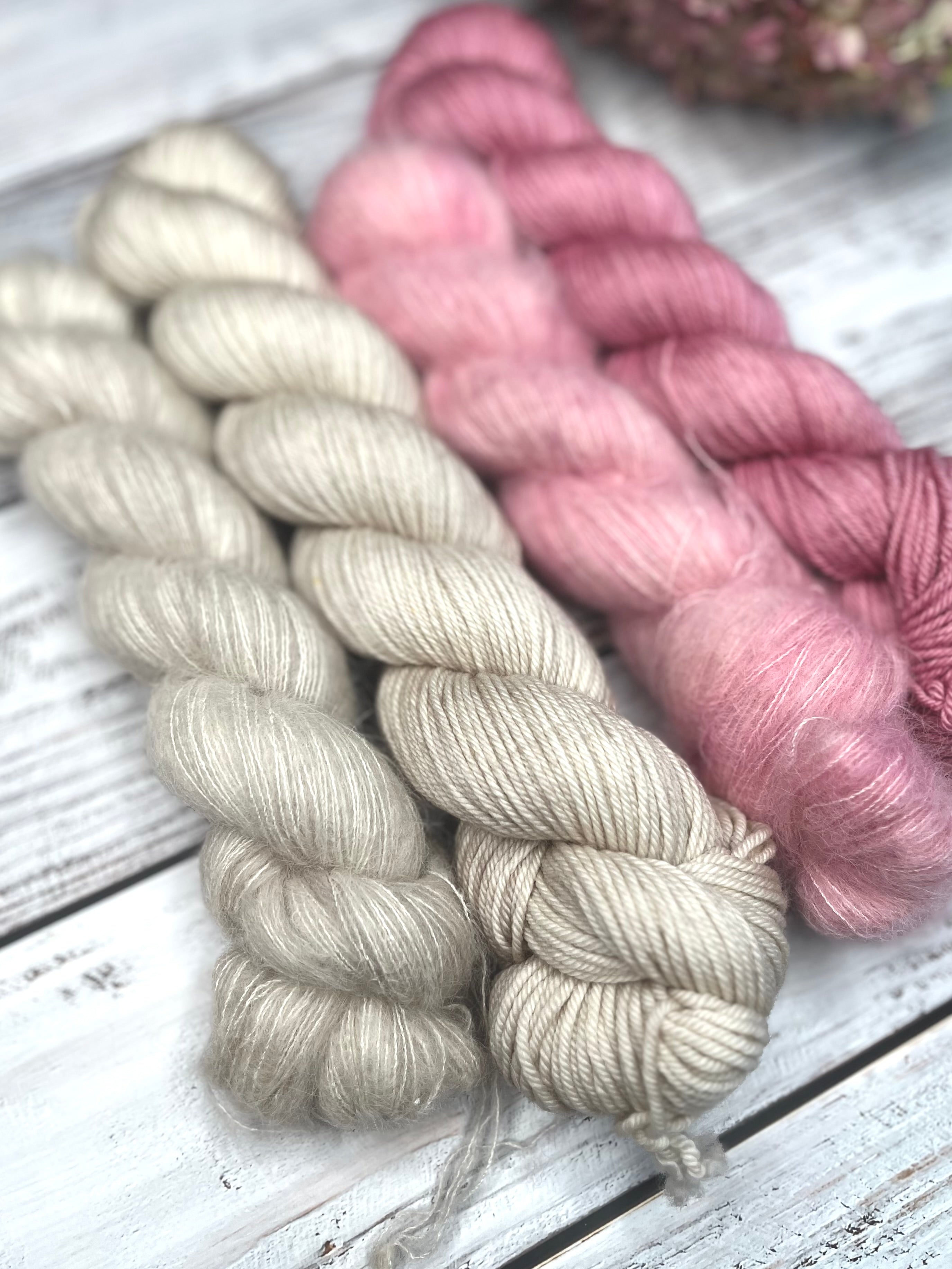 Very Basic Wrap – Wollset Rose Blush