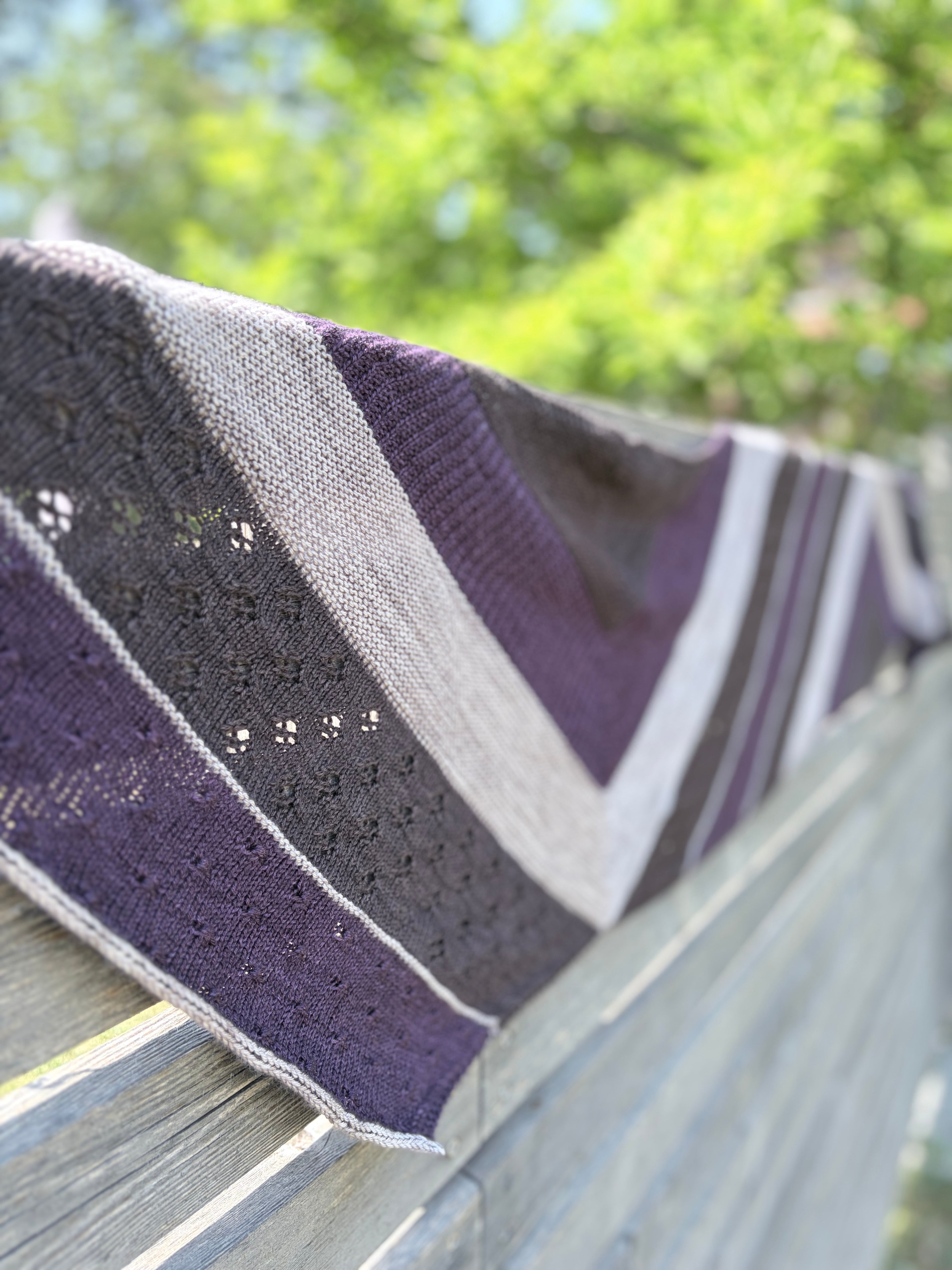 Stitch by Stitch Scarf -A Quiet Journey to Yourself
